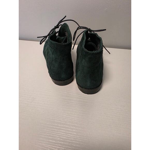 Northern Explorer Shoes Sz 8 Chukka Booties Dark Green Suede Fall Spain Cozy - Picture 3 of 8